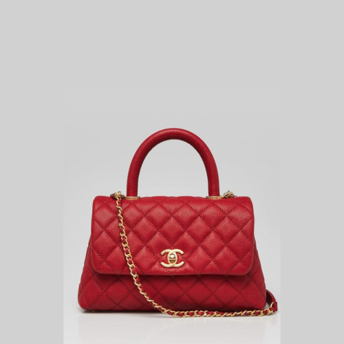 CHANEL Small Coco Handle Bag