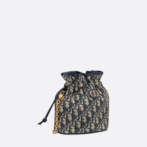 Dior 30 Montaigne Mini Bucket Bag with Drawstring
