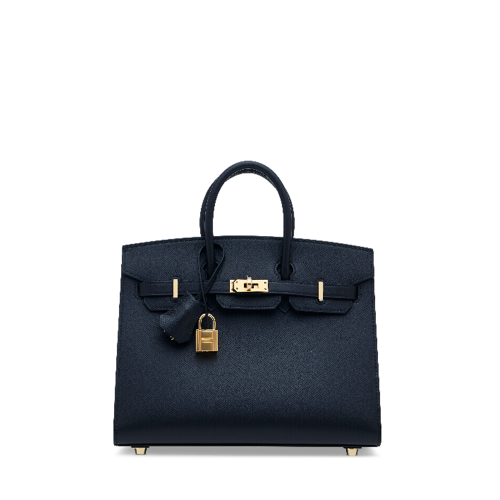 Hermes Birkin 25 Epsom Noir Gold