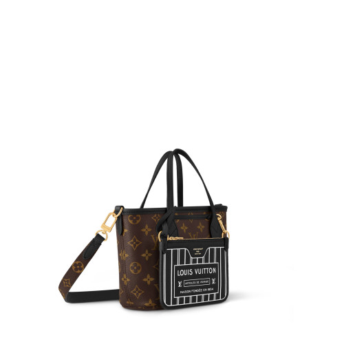 Louis Vuitton Neverfull Bandouliere Inside Out BB