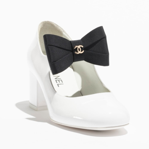 CHANEL Paintings Kafskine Mary Jane Shoes