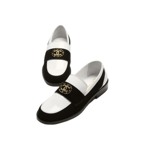 CHANEL 22KCC Jewelry Chain Logo White Two-Tone Roper