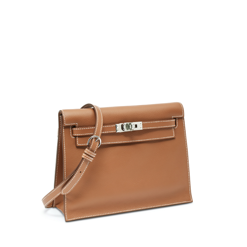 Hermes Kelly Danse 22 Evercolor Gold Silver