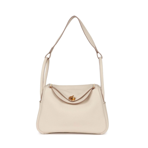 Hermes Lindy 26 Clemence Craie Gold
