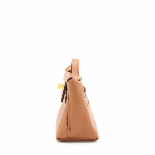 Hermes 2424 Mini Evercolor Swift Gold Gold 