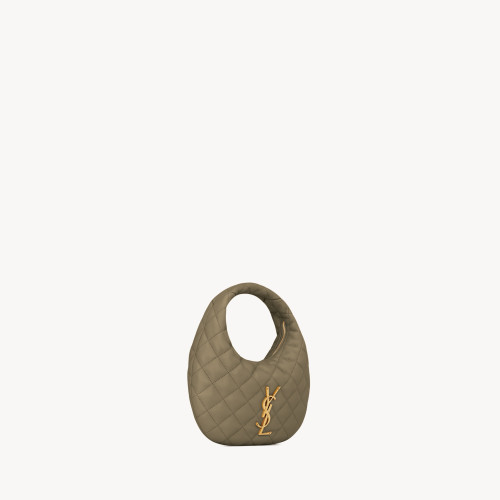 Saint Laurent ICARINO IN QUILTED SUEDE