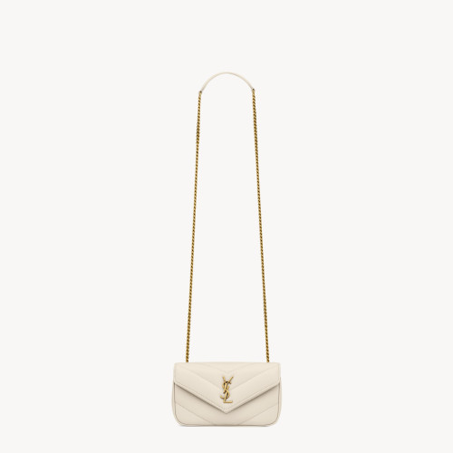 Saint Laurent LOULOU MINI IN LAMBSKIN