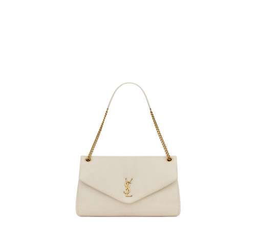 Saint Laurent CALYPSO LARGE IN GRAINED LAMBSKIN