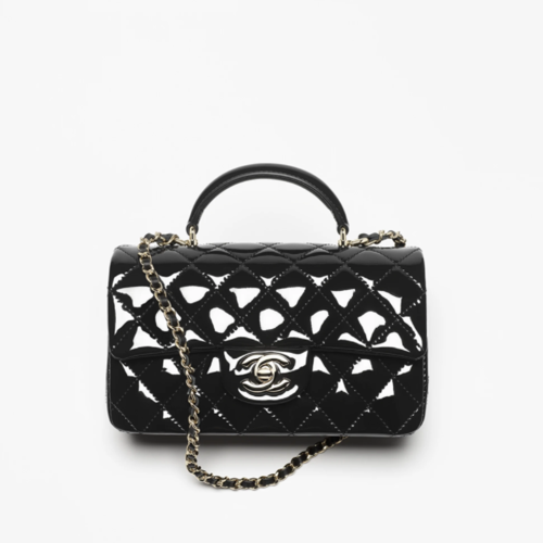 CHANEL Mini Classic Handbag With Top Handle