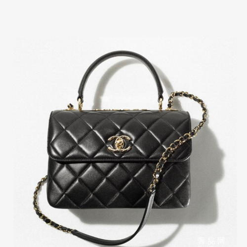 CHANEL Flap Bag with Top Handle