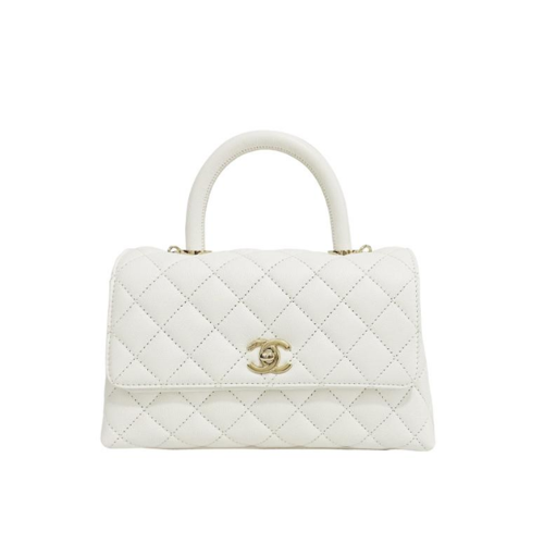 CHANEL Flap Bag with Top Handle