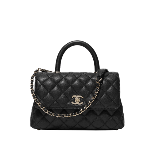 CHANEL Flap Bag with Top Handle