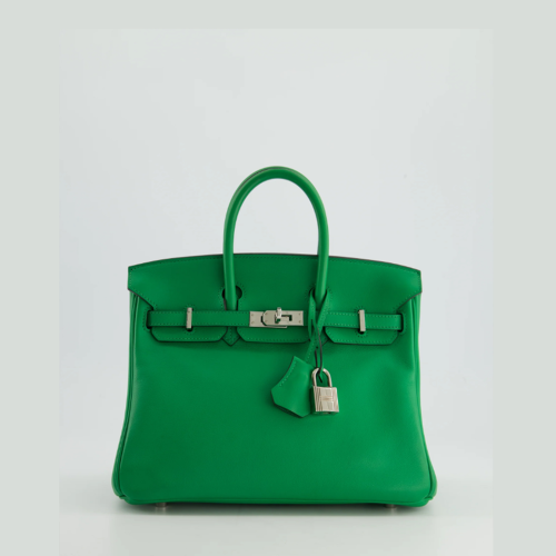 Hermes Birkin 30 Swift Bambou Silver