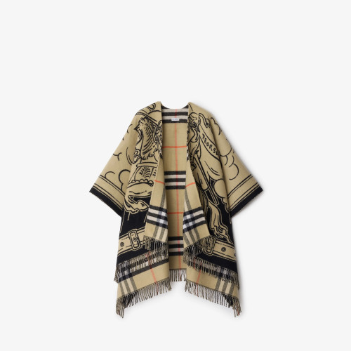 Burberry Stormy Knight Wool Cape