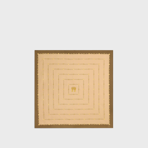 Celine SQUARE IN ARC DE TRIOMPHE SILK TWILL