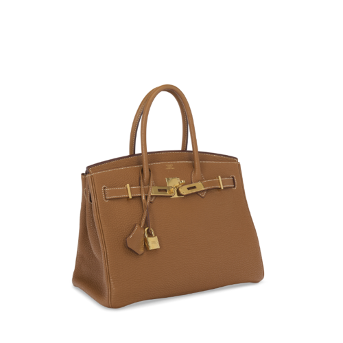 Hermes Birkin 30 Togo Gold Gold