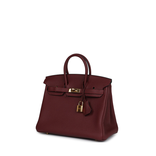 Hermes Birkin 25 Togo Rouge H Gold