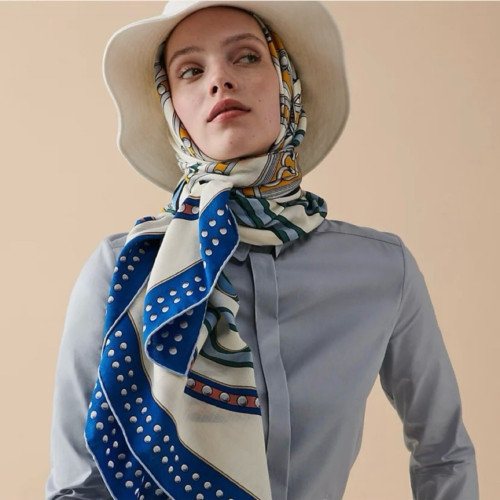 Hermes Grand Tralala shawl 140