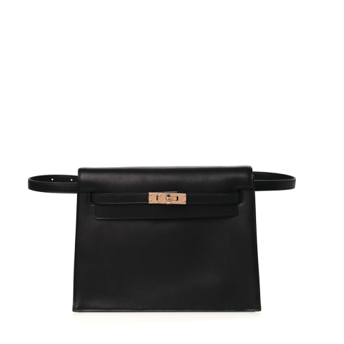 Hermes Kelly Danse Evercolor Noir Gold