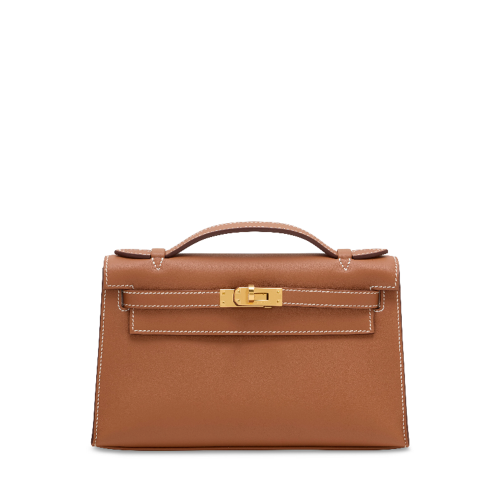 Hermes Mini Kelly I Swift Gold Gold