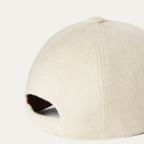Loro Piana Baseball Cap Cashmere - Storm System Natural Melange