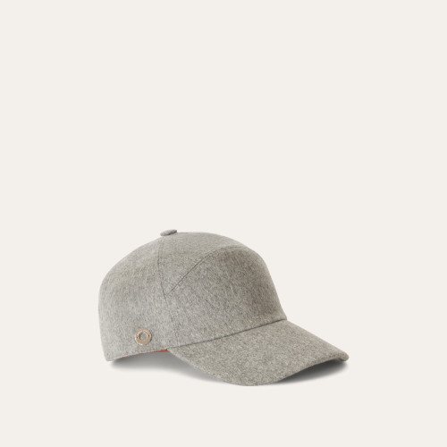 Loro Piana Baseball Cap Cashmere - Storm System WILD DOVE MELANGE