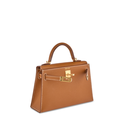 Hermes Kelly II Mini Epsom Gold Gold