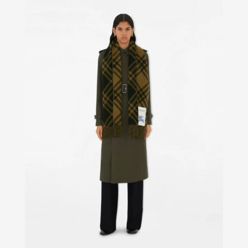 Burberry Check Cashmere Scarf