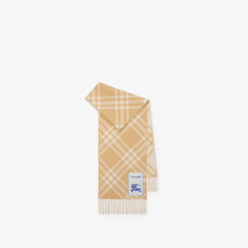 Burberry Check Cashmere Scarf