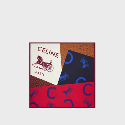 Celine SQUARE IN SILK TWILL