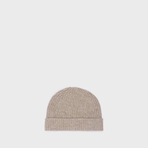 Celine TRIOMPHE BEANIE IN SEAMLESS CASHMERE