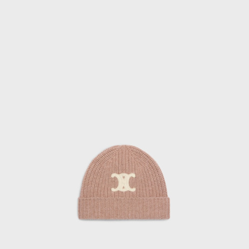 Celine TRIOMPHE BEANIE IN SEAMLESS CASHMERE