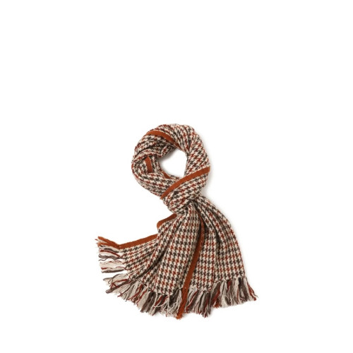 Loro Piana Fall Rhapsody Cashmere Houndstooth Scarf