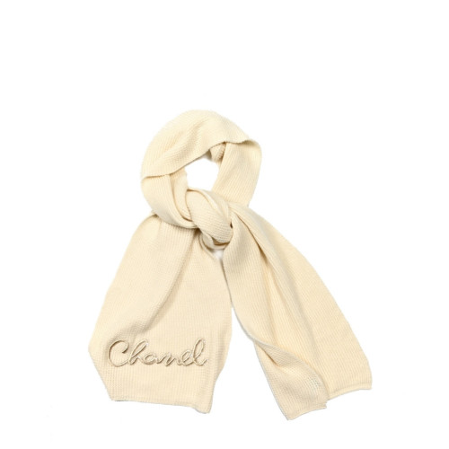 CHANEL muffler cashmere