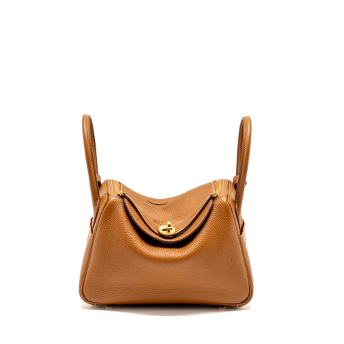 Hermes Lindy 26 Clemence Gold Gold