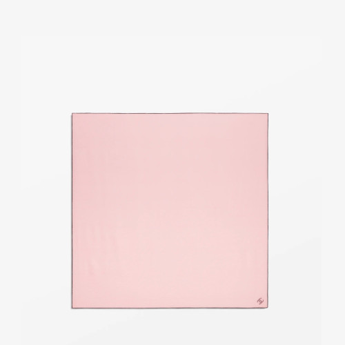CHANEL Square Scarf Jacquard Silk Twill