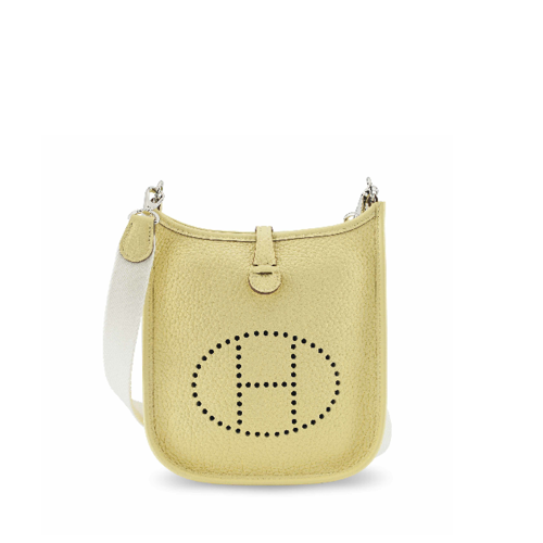 Hermes Evelyne 16 Clemence Jaune Possin