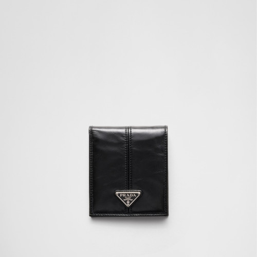 Prada Leather wallet with coin purse