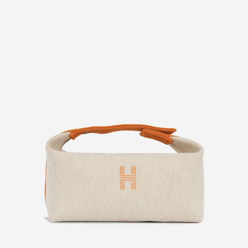 Hermes Bride-A-Brac Natural Orange Silver