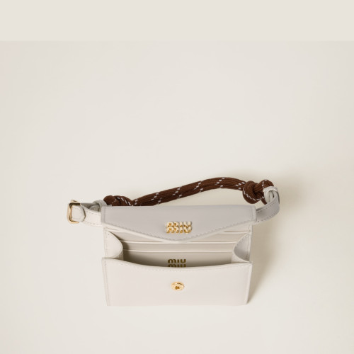 Miu Miu Leather Shoulder Wallet