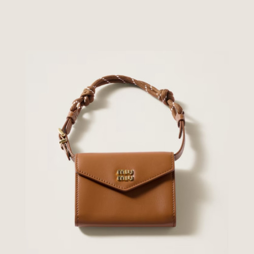 Miu Miu Leather Shoulder Wallet