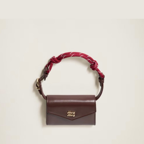 Miu Miu Leather Shoulder Wallet