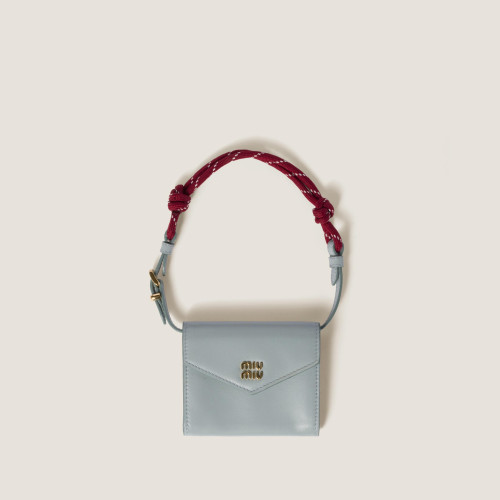 Miu Miu Leather Shoulder Wallet
