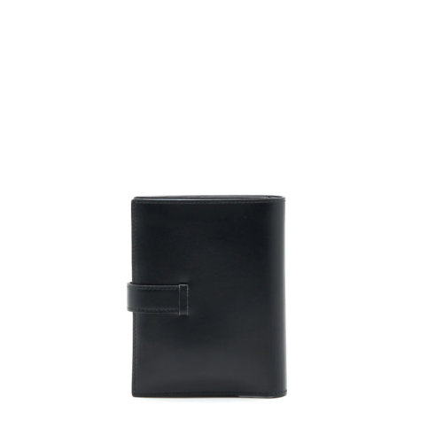 Hermes Bearn Compact Wallet Box Noir Gold