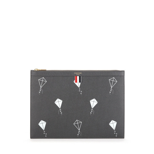 Thom Browne 3D LEATHER KITE HALF DROP PRINTING