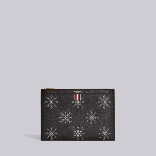 Thom Browne Pebble Snowflake Clutch