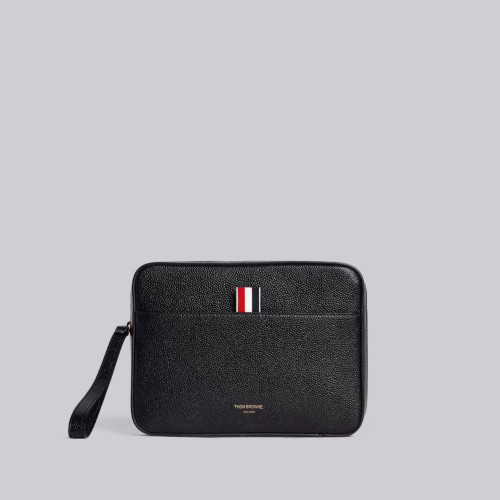 Thom Browne Textured Zip Pouch