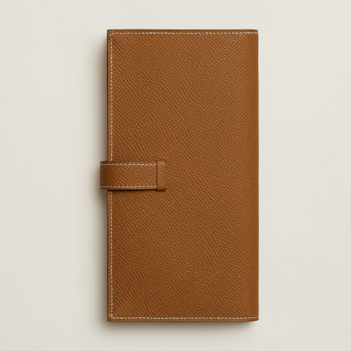 Hermes Bearn wallet Epsom Gold Gold
