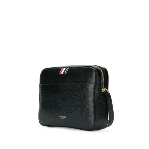 Thom Browne Multi colored Print Leather Zip Pouch