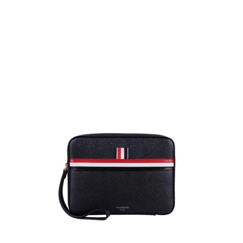 Thom Browne Textured Zip Pouch